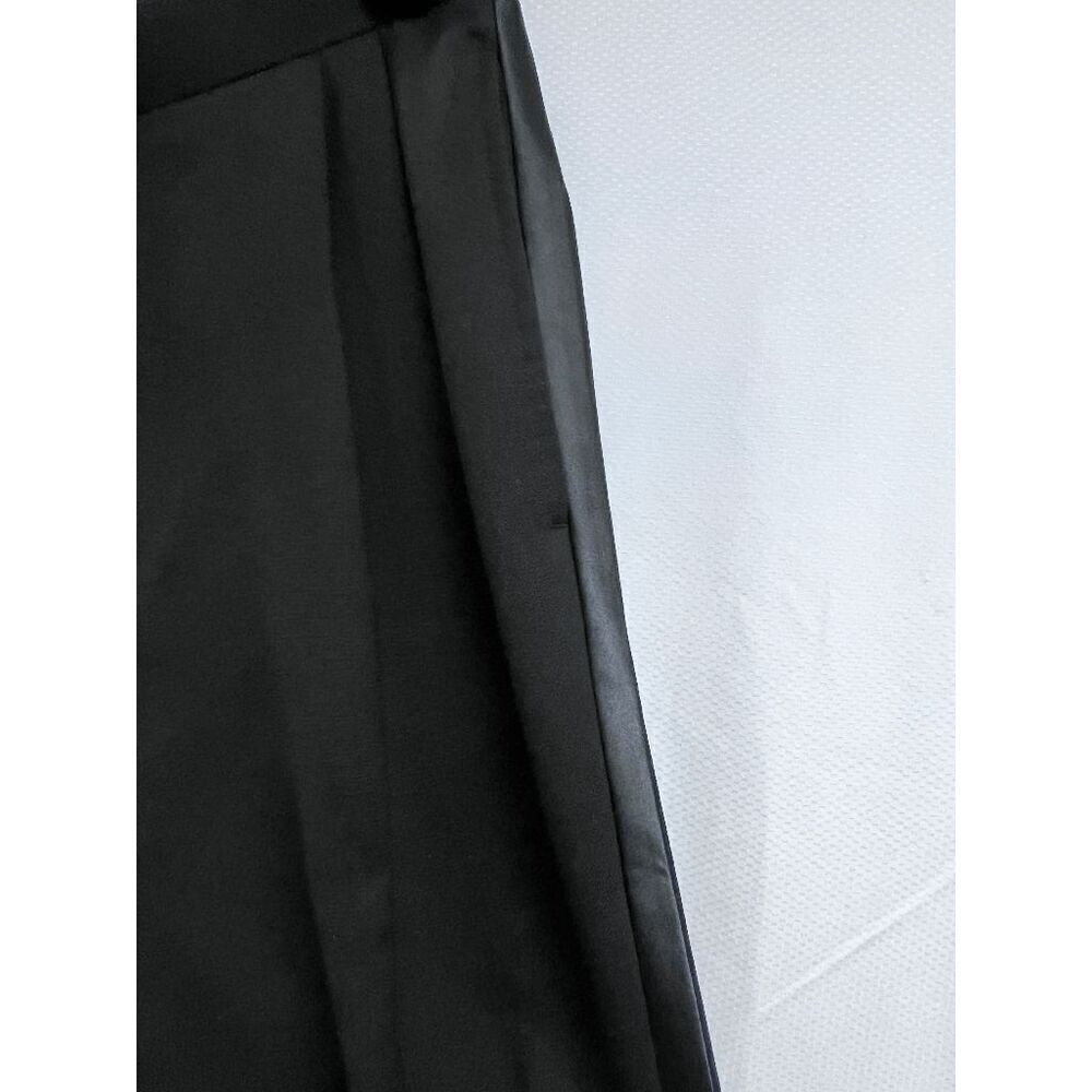 Roz & Ali Womens Pleated Front High rise Trouser Dress Pants Black Size 2x - Picture 6 of 10